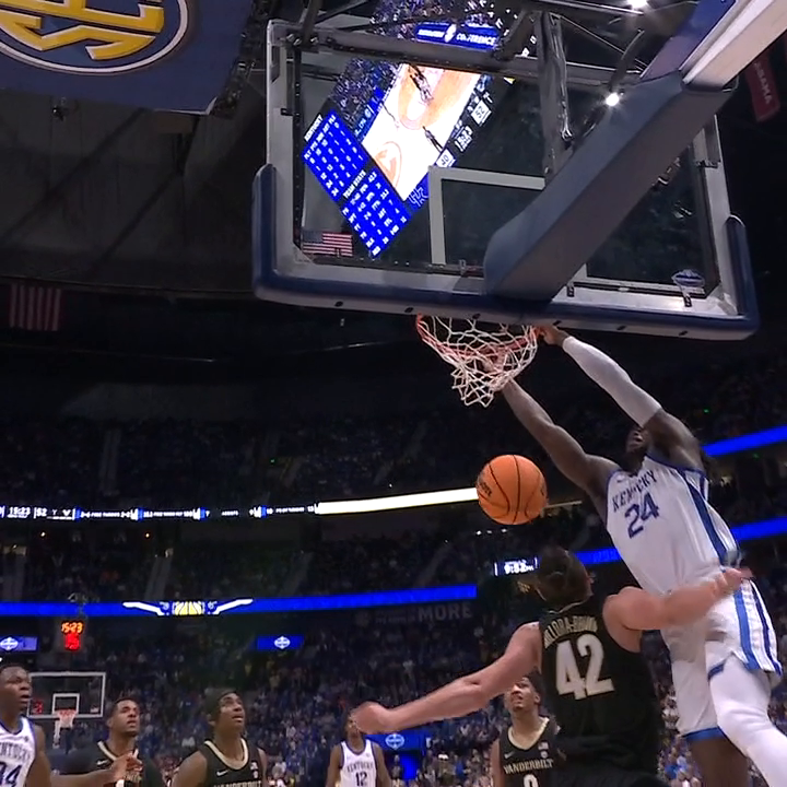 CHRIS LIVINGSTON DROPPED THE HAMMER ON 'EM 😱 #SCtop10 Chris livingston | Kentucky Men’s Basketball