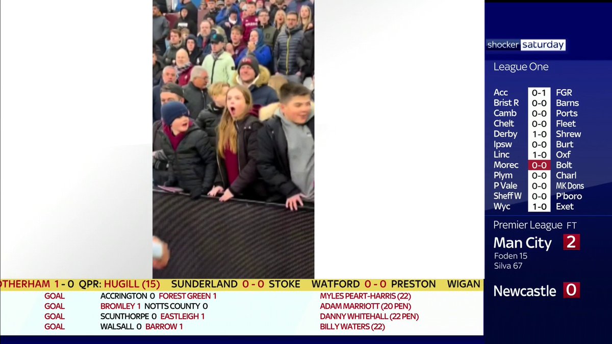 She was FUMING 😡😡 This Aston Villa fan was NOT happy with missing out on Jacob Ramsey's shirt 🤦