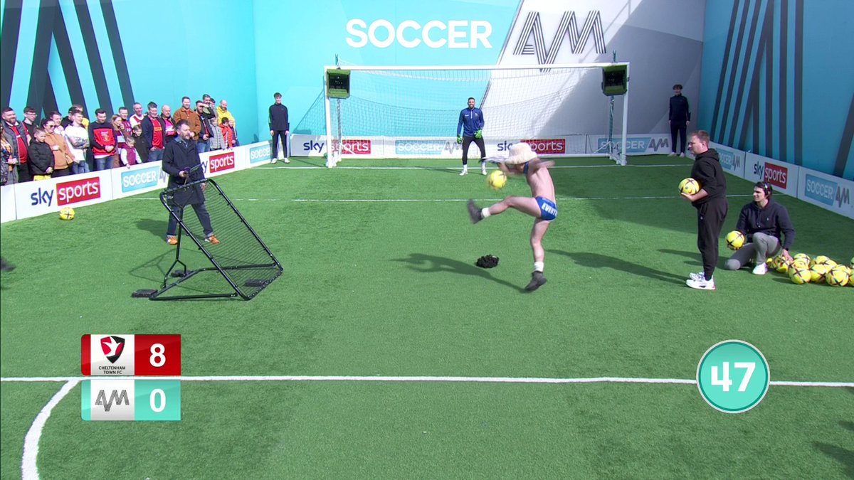 Oh Mick... 🙈 Speedo Mick volleys the ball into his own face 🤣🤣🤣