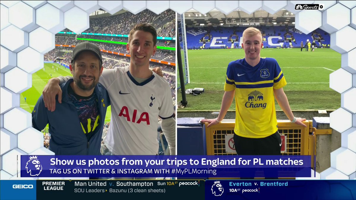 Have you been to England for a Premier League match? Send us your photos here on Twitter and on Instagram using #MyPLMorning!