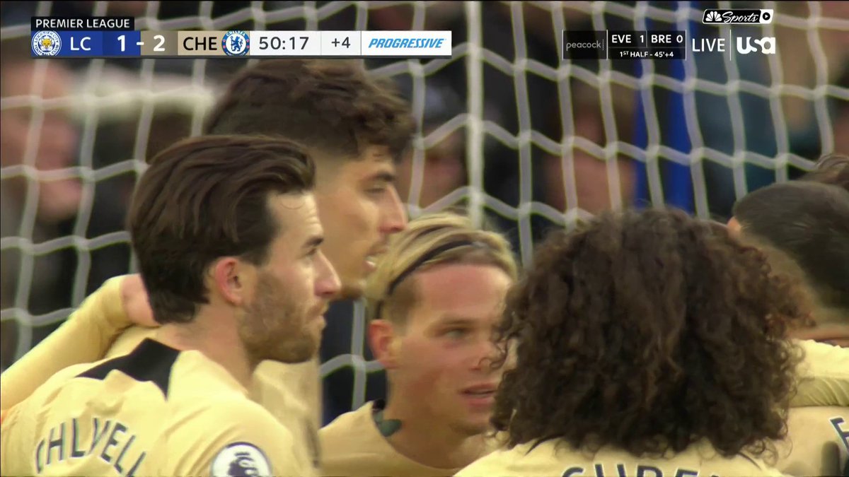 The lobbed pass from Enzo. The finish by Kai. Unreal 🔵 (via NBC Sports Soccer)