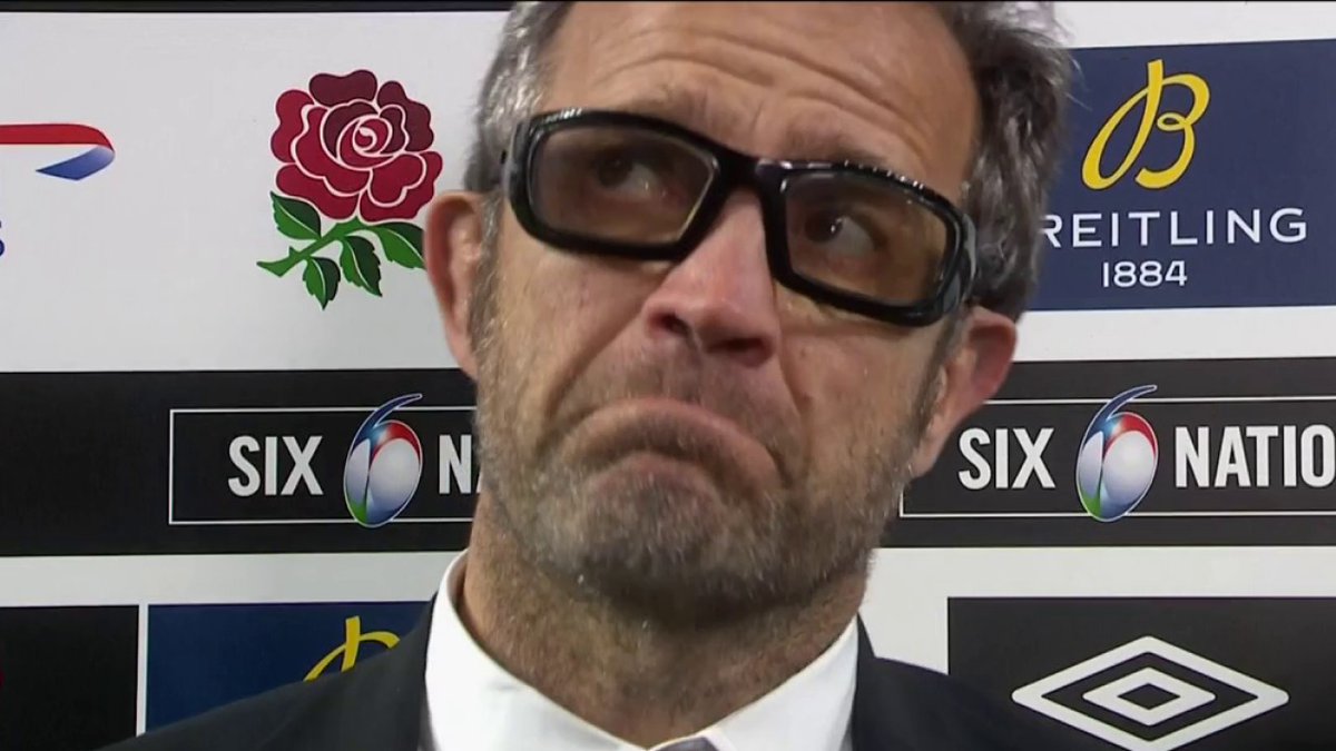 🏉 #SixNations | 🏴󠁧󠁢󠁥󠁮󠁧󠁿⚡️🇫🇷 L'émotion immense de Fabien Galthié après cette performance majuscule des Bleus ! #ANGFRA