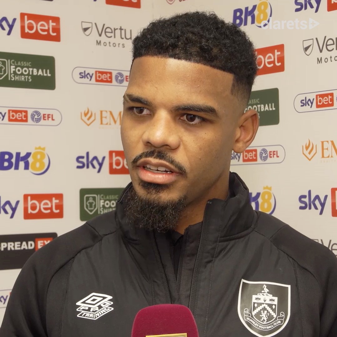 A first goal in Claret &amp; Blue and with his dad in the Turf Moor crowd to witness it, Lyle Foster described his afternoon as 'pure joy' 🤗 South Africa, he has a message for you too! 🇿🇦