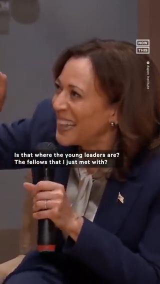 ‘You make me so excited because you’re going to leapfrog over all of this’ — VP Kamala Harris shares how inspired she is by young climate activists