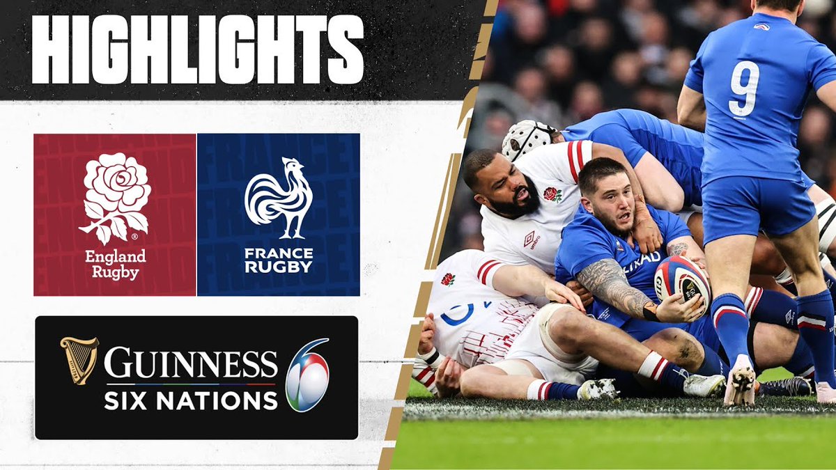 📺 Enjoy every single try from Twickenham 🍿 Full highlights ⬇️ #ENGvFRA | #GuinnessSixNations