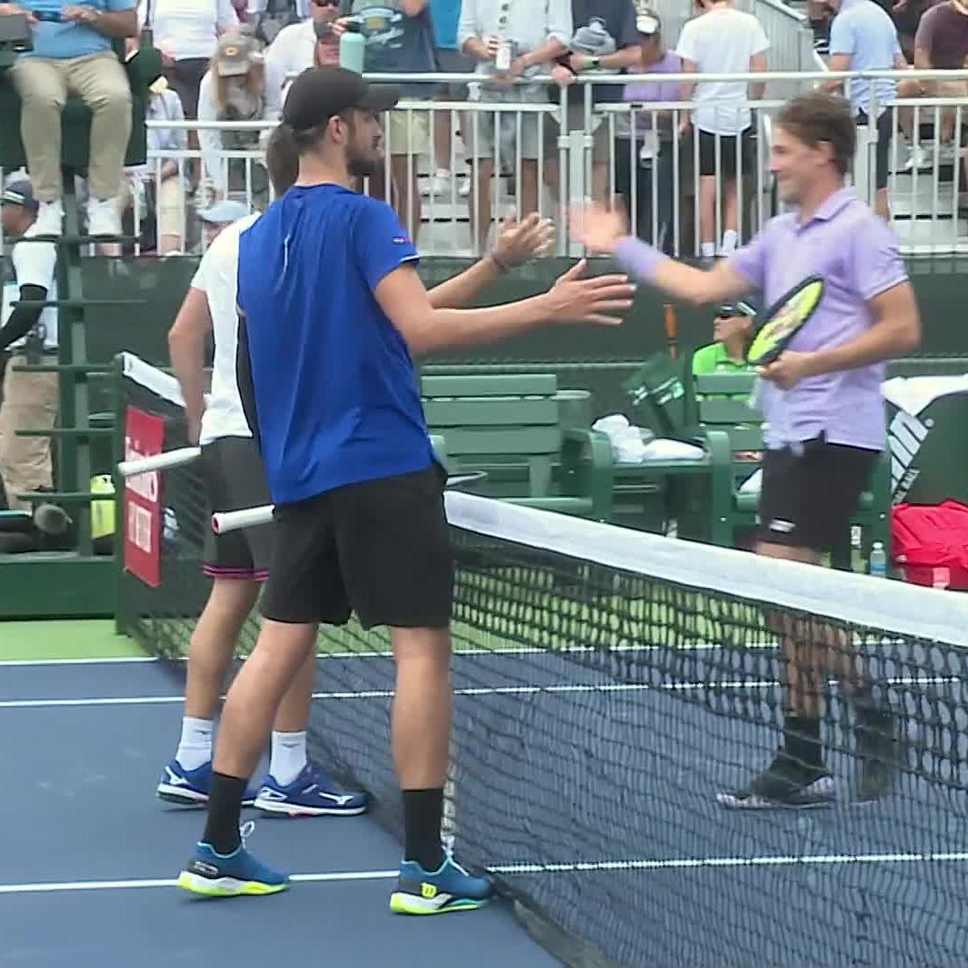 It was fun while it lasted 🫶 Mektic &amp; Pavic prove too strong for Thiem &amp; Ruud, winning 6-3 6-3 #TenisParadise