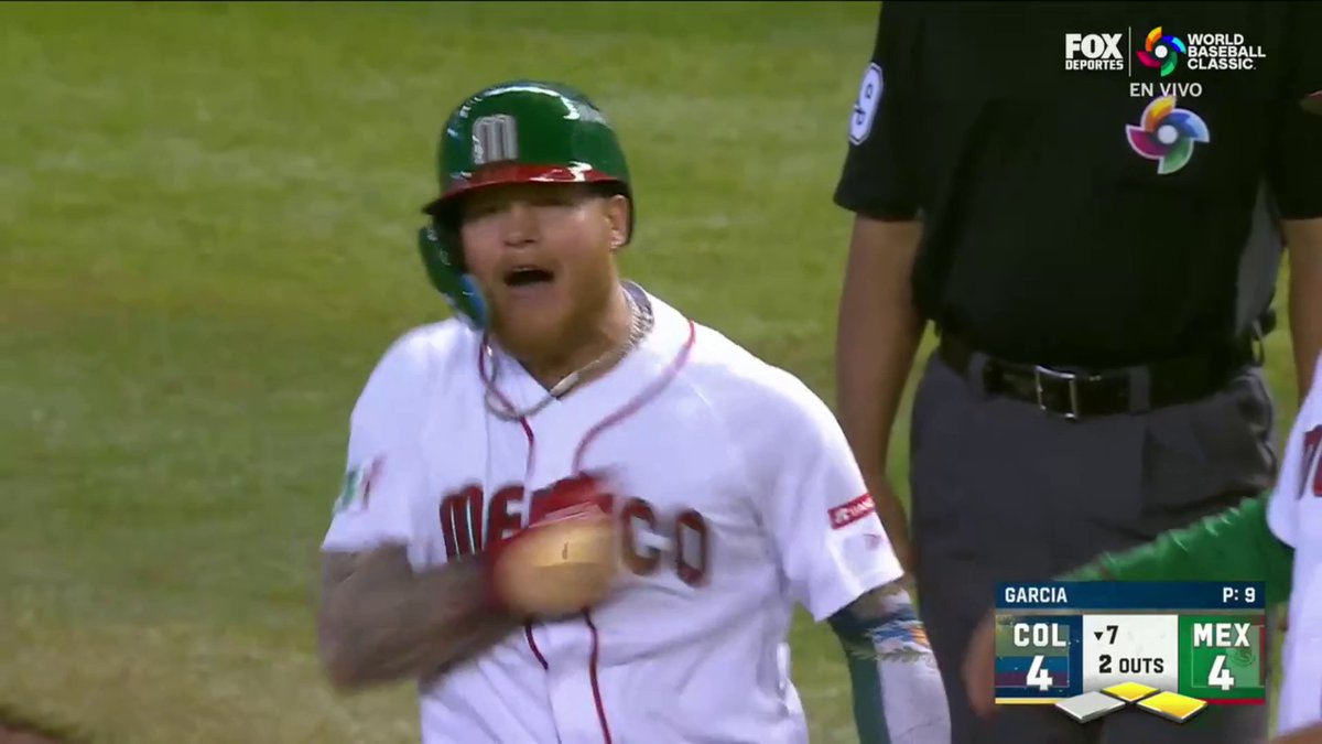 AMO ESTE DEPORTE. ⚾️❤️ ¡Qué partido estamos viendo! México lo empata 4-4 en la 7ª baja. #WBCenFOX #WorldBaseballClassic