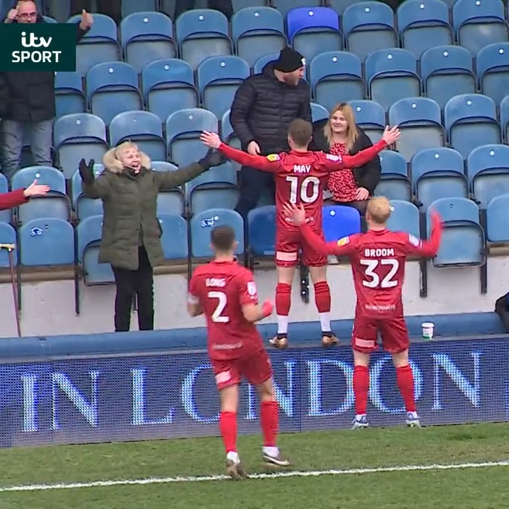 What a day at the office for Alfie May!! 🤩 The Cheltenham Town talisman scored two of the most outrageous goals in the same game earlier today!! 🚀 Check these beauties out... 📽️⤵️