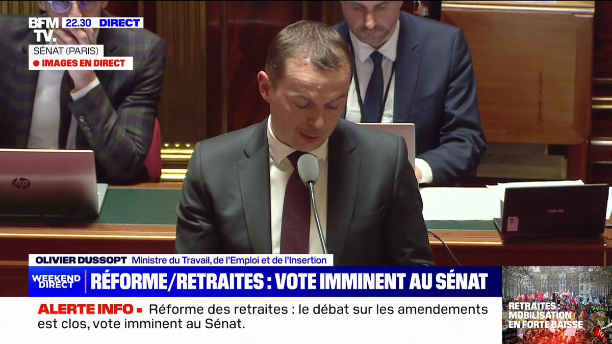 🔴 La réforme des retraites est adoptée par le Sénat