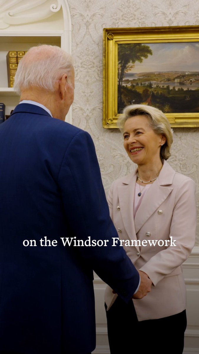 Two years ago, President von der Leyen and I committed to ushering in a new era of cooperation between the EU and the U.S. – one that would benefit all of our people, and people around the world. Since then, we’ve made good on this commitment.