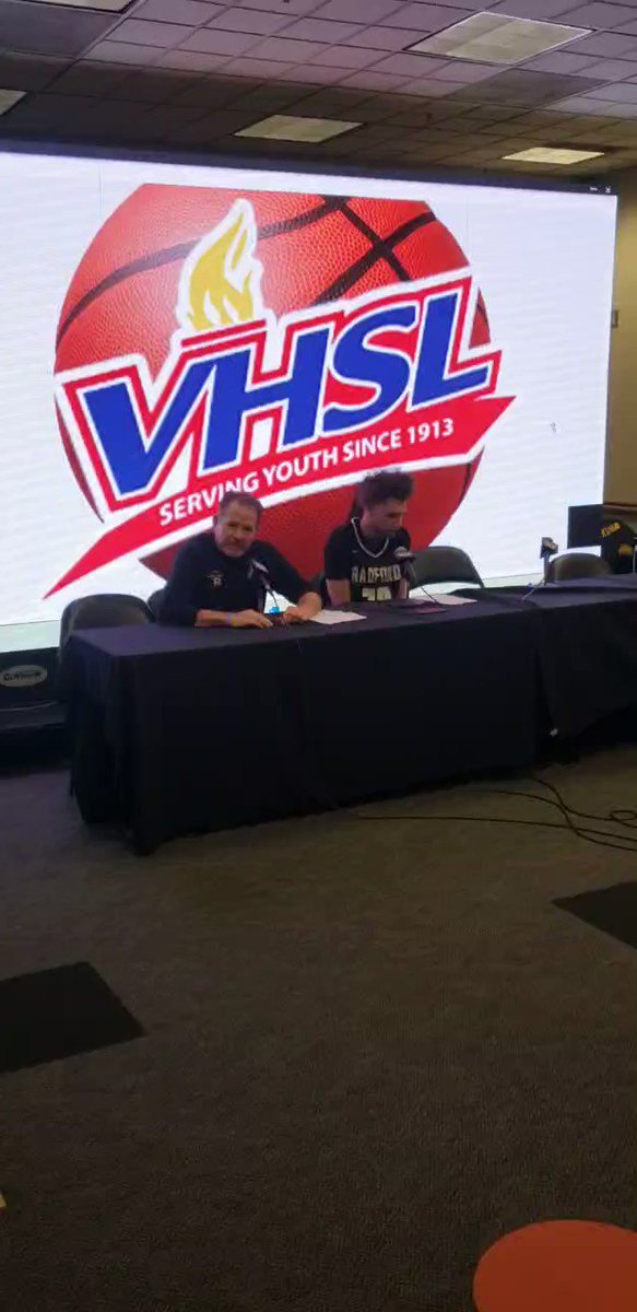 Radford's (Radford High School) Boys Basketball HC Rick Cormany with strong comments about the state of HS Sports after their loss in the VHSL Athletics Class 2 State Title Game to John Marshall Jayem Basketball! WTVR CBS 6 Richmond
