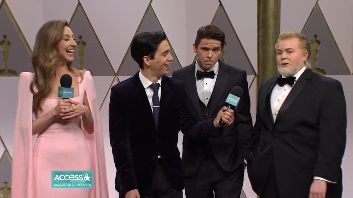 All the stars are out at the Oscars