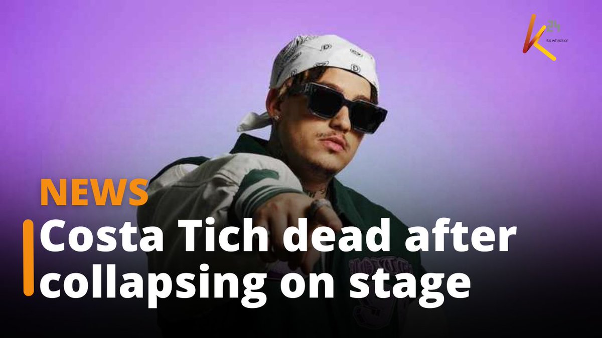 South African musician Costa Titch passes on after collapsing on stage #CostaTich #BigFlexa