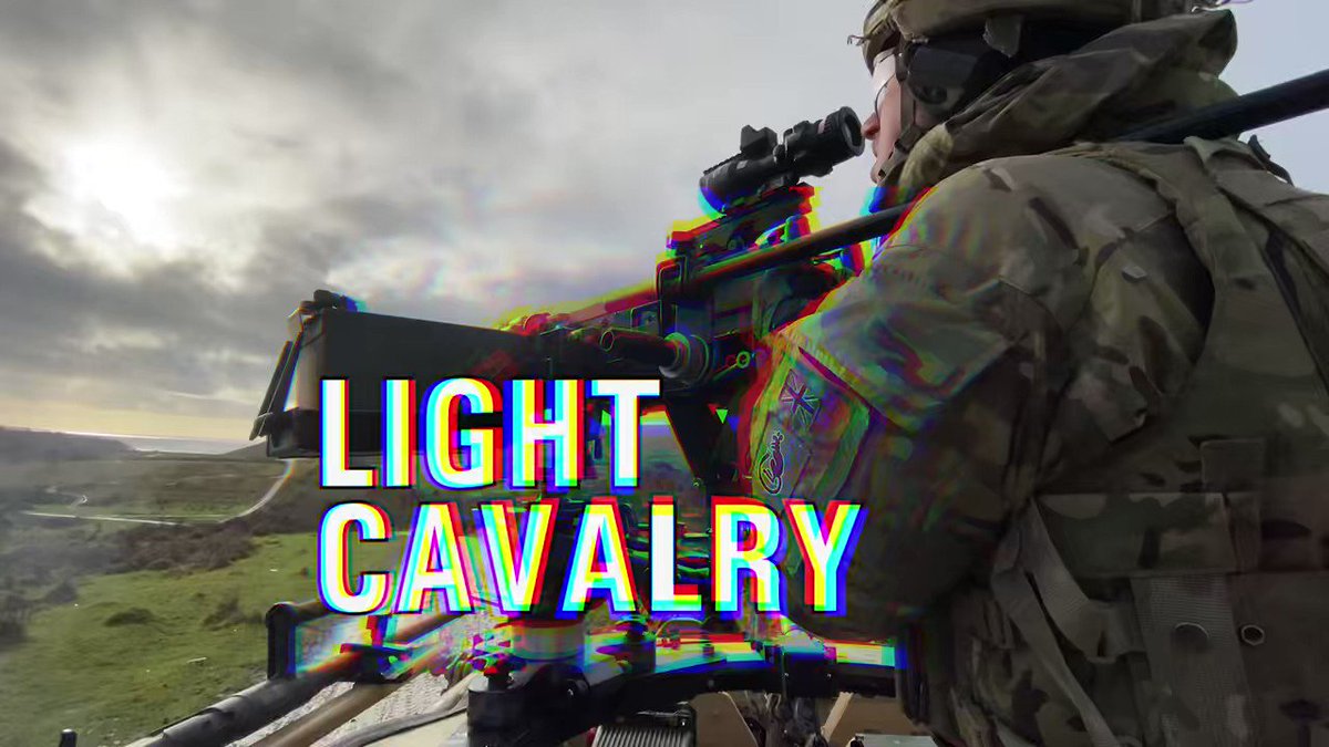 There are six Light Cavalry regiment in the RAC three regular 1st The Queen’s Dragoon Guards 🏴󠁧󠁢󠁷󠁬󠁳󠁿 SCOTS DG and The Light Dragoons and three reserve TheRoyalYeomanry Queen's Own Yeomanry Combat Recce. As light armoured reconnaissance units, their role involves operating in front of other friendly forces