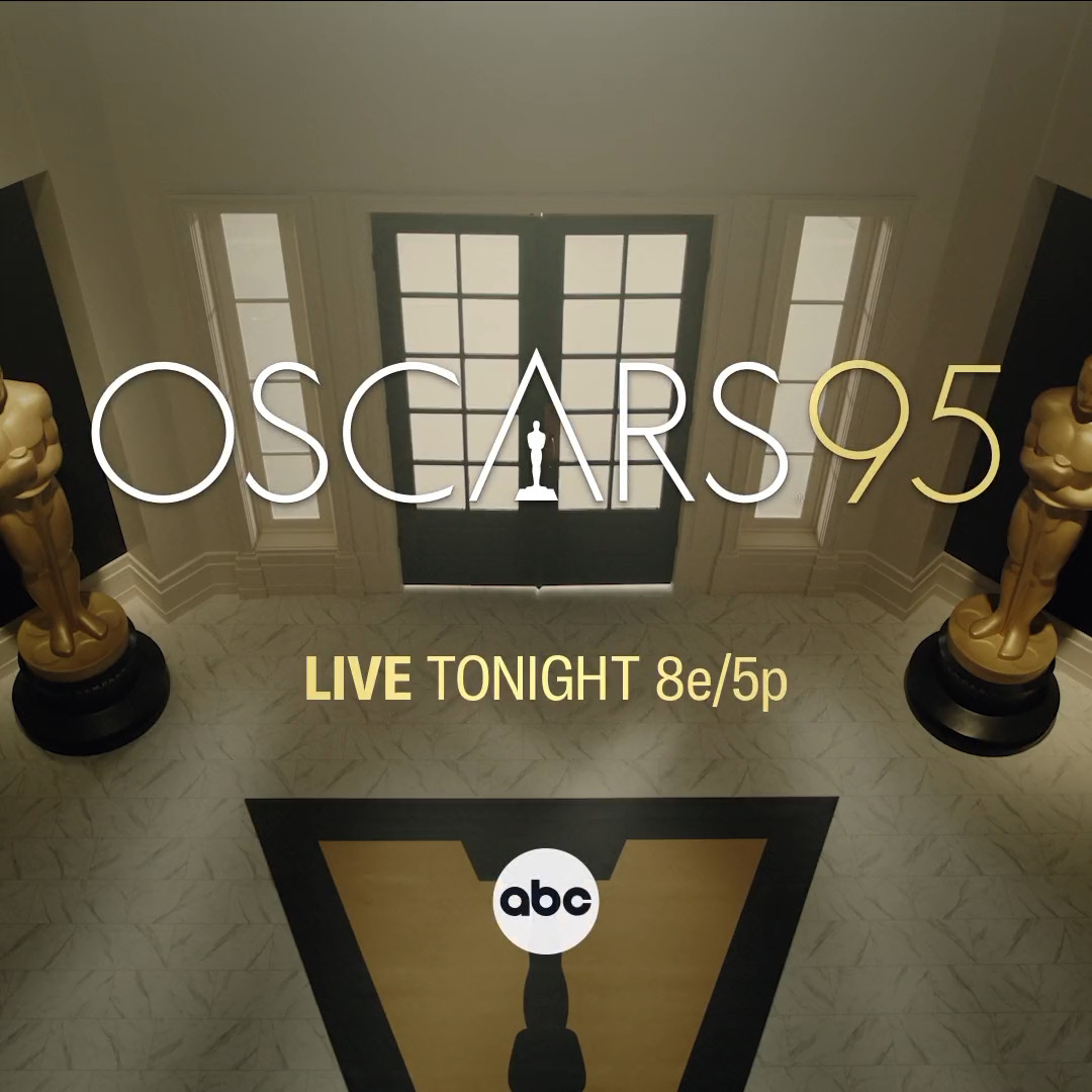 Tonight’s the night! #Oscars95 at 8e|5p on ABC