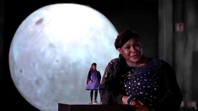 ICYMI: This unique Barbie, in the likeness of British space scientist Maggie Aderin-Pocock, comes with a telescope