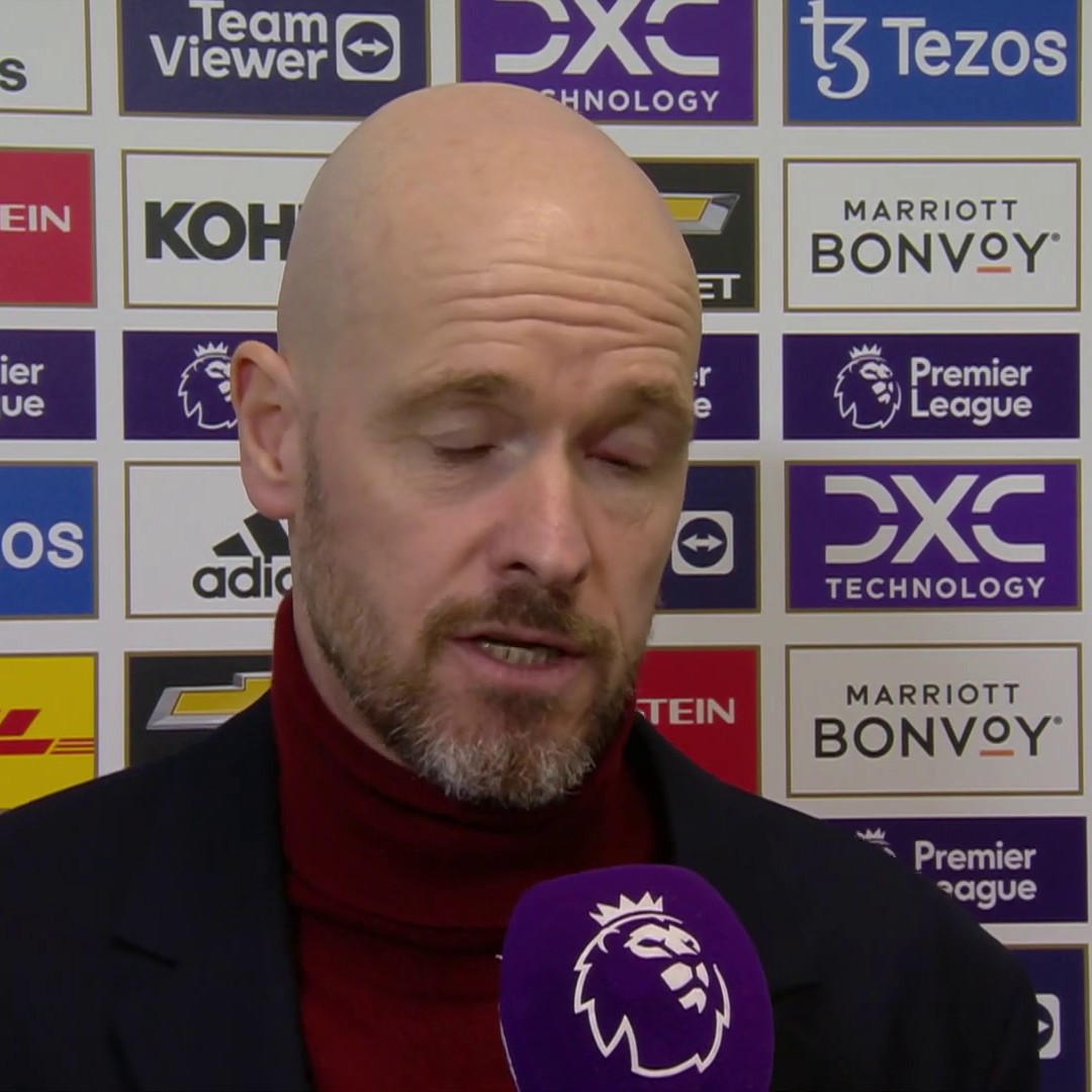 "This game was influenced by the referee" ๐ค Erik ten Hag questions the officiating in Manchester United's 0-0 draw against Southampton...