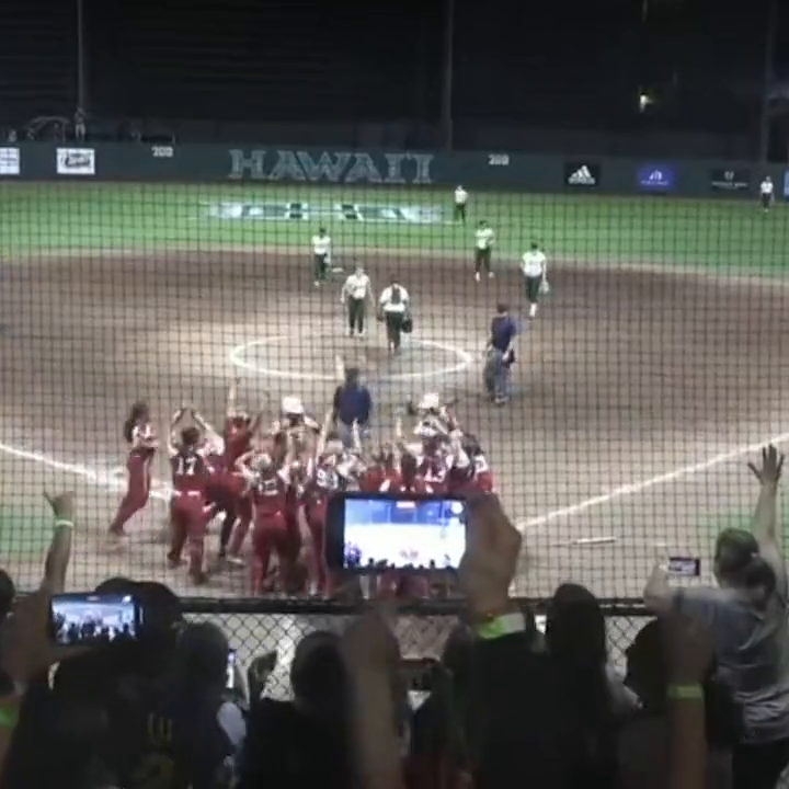 "Jocelyn Alo hits number 96, in her home state!" A year ago today, Jocelyn Alo set the record for the most home runs in D-I softball history 🙌 Oklahoma Softball | #ThatsaW