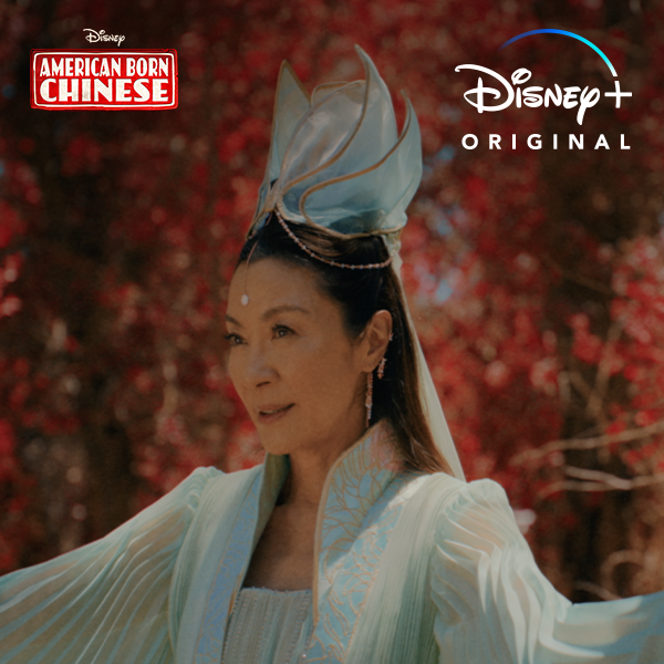 Worlds will collide. See Oscar-nominated Michelle Yeoh, Ke Huy Quan, and Stephanie Hsu in #AmericanBornChinese, an Original series, streaming May 24 only on #DisneyPlus.