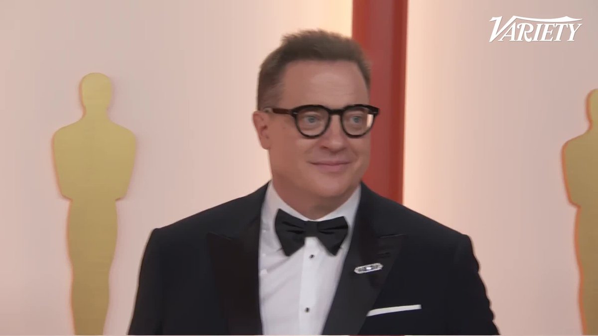 Brendan Fraser at the 2023 #Oscars