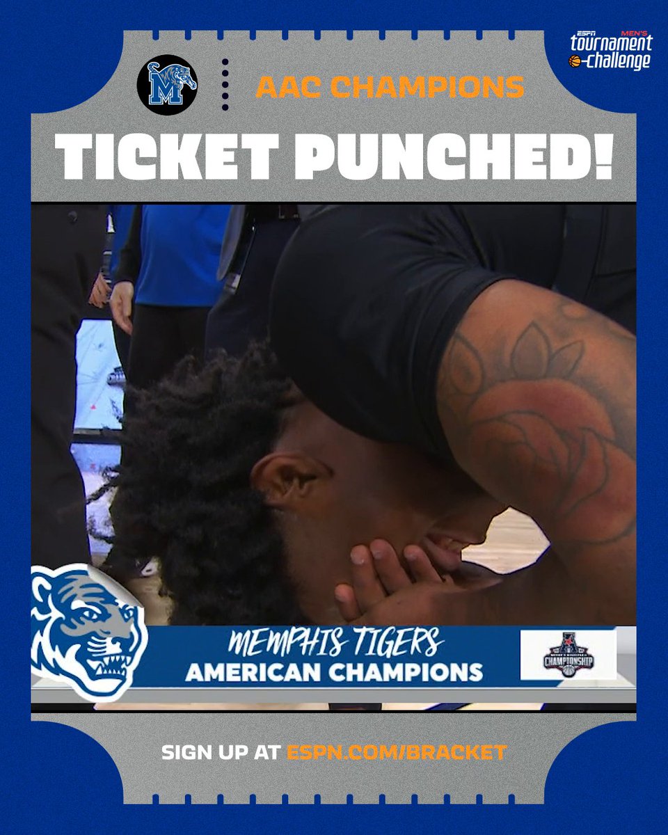 .Memphis Basketball holds off AP No. 1 Houston to win its first conference tournament title since 2013 😮
