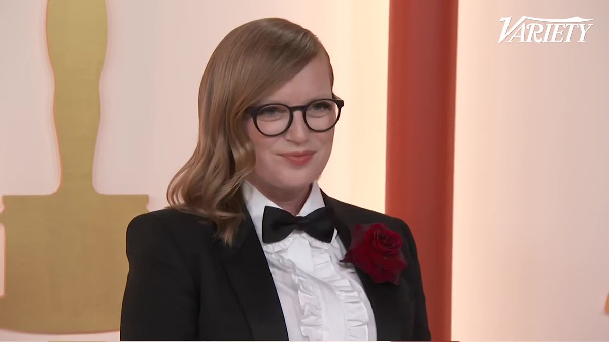 Sarah Polley arrives at the #Oscars.