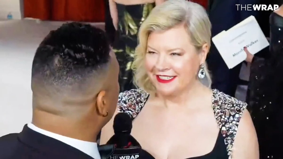 #Oscars carpet: "Elvis" Cinematographer Mandy Walker, the third female Director of Photography to ever be nominated for an Oscar talked about the chance to make history: "I would be incredibly proud"