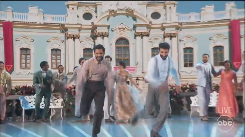 Watch the performance of #RRR's "Naatu Naatu' at the #Oscars