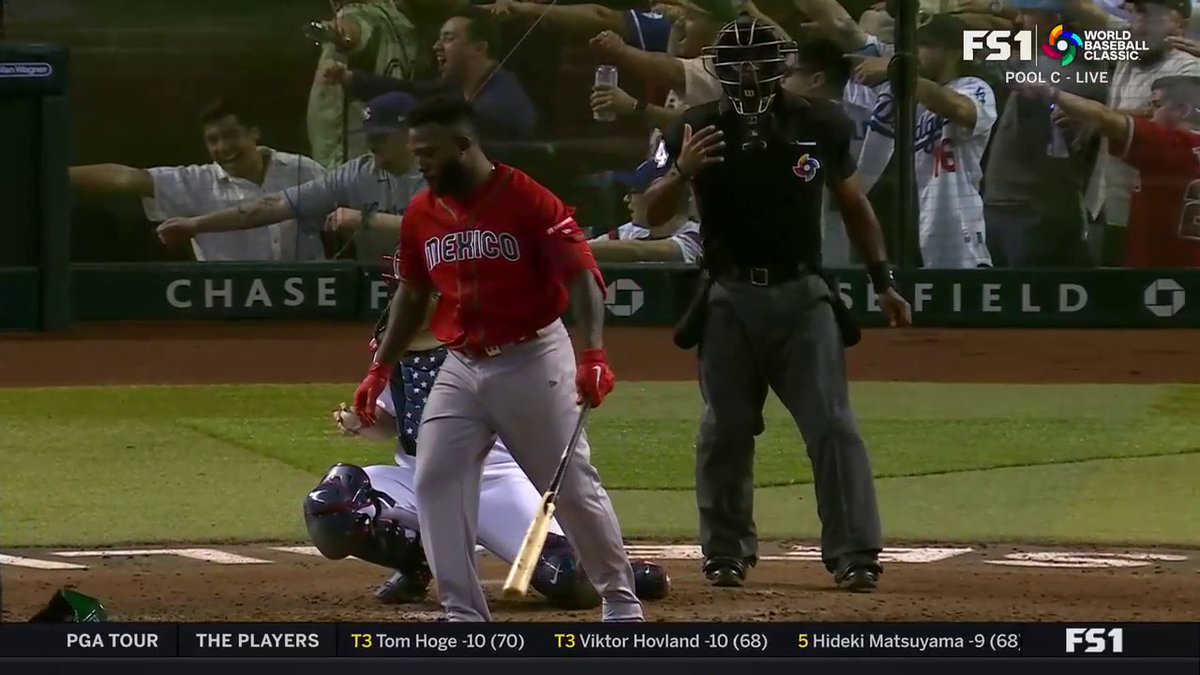 The energy behind home plate is unmatched rn