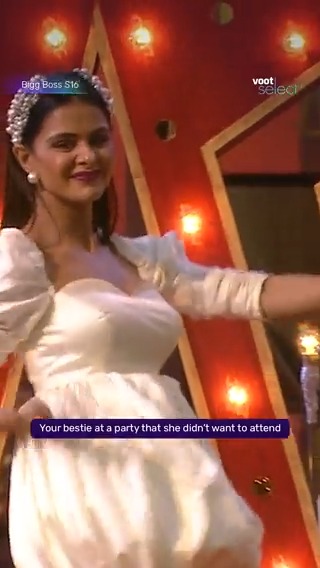 First they wanted to khisko, now it’s time to disco!💃🏻 #VootSelect #MadeForStories #BiggBoss #BiggBoss16 #BiggBossOnVootSelect #BB16OnVS #PriyankaChaharChoudhary