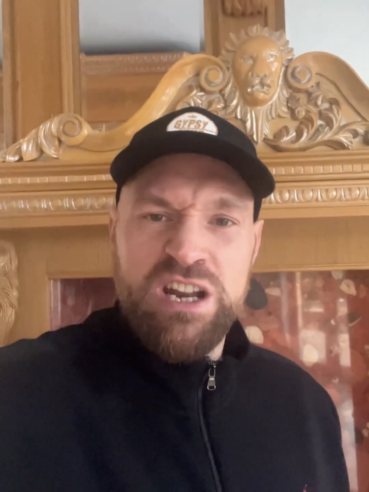 ‼️ Tyson Fury calling for the Oleksandr Usyk fight to have no rematch clause today… [🎥 TYSON FURY]