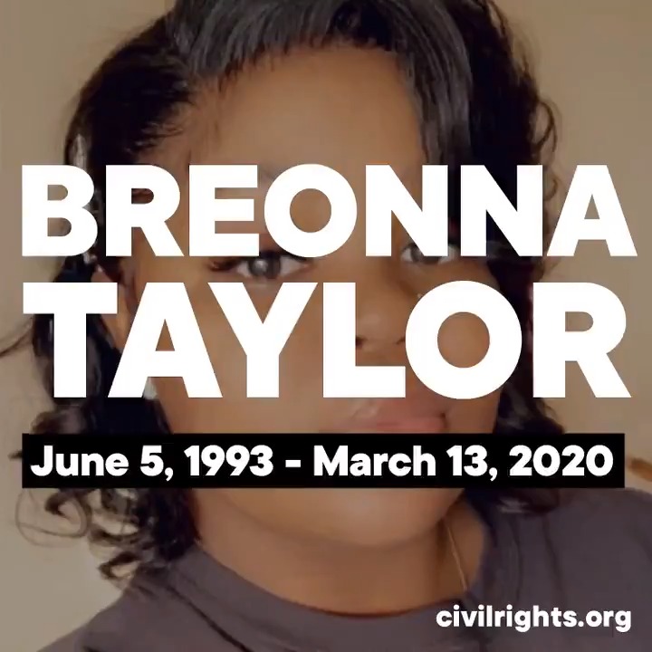 It’s been three years. Breonna Taylor should be here. We remember her. We fight for her. We #SayHerName.