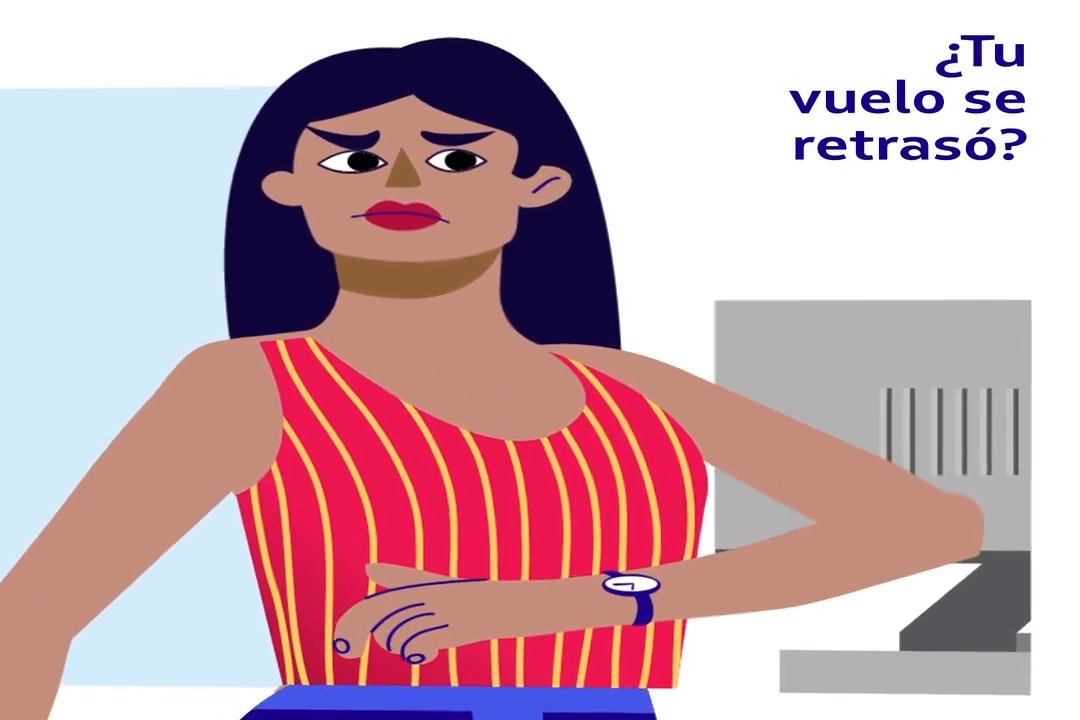 ¿Ya llevas más de dos horas esperando por tu vuelo? ⌚️✈️, Yola Sabía viene a tu rescate para enseñarte qué debes hacer ante un vuelo retrasado. Entérate de los detalles aquí👉