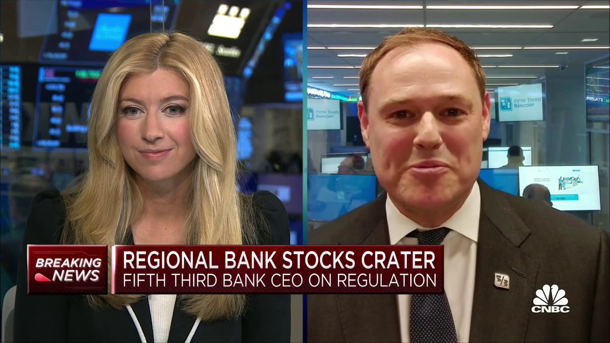Despite predicting that loan demand in the immediate term will further soften, Fifth Third Bank Bank CEO Timothy Spence says that the health of businesses and the consumer remain strong.