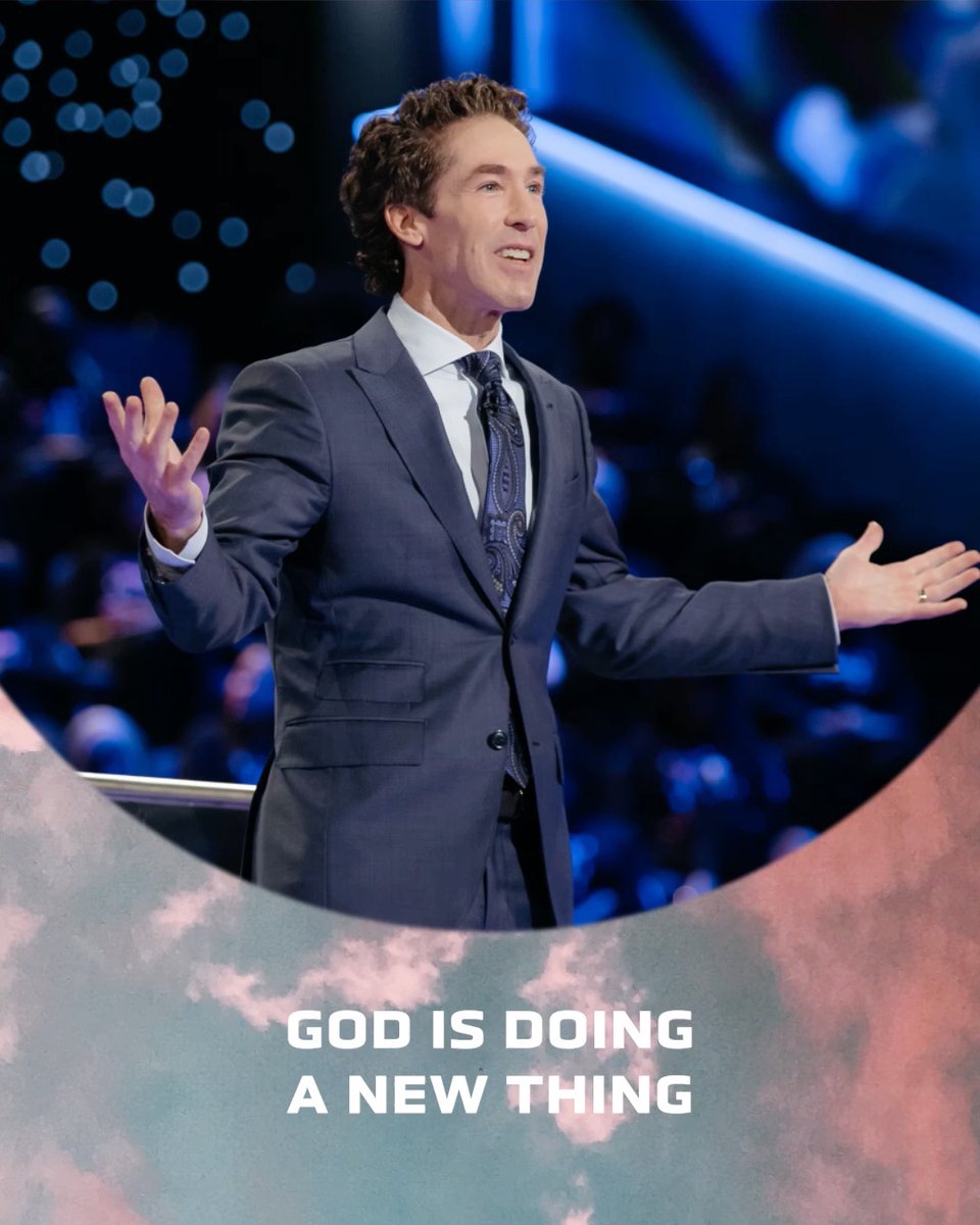 What’s behind you is not nearly as important as what’s in front of you. Where you’re going is what matters, not where you’ve been. Tune into Joel’s message today, "Something New is Coming"!