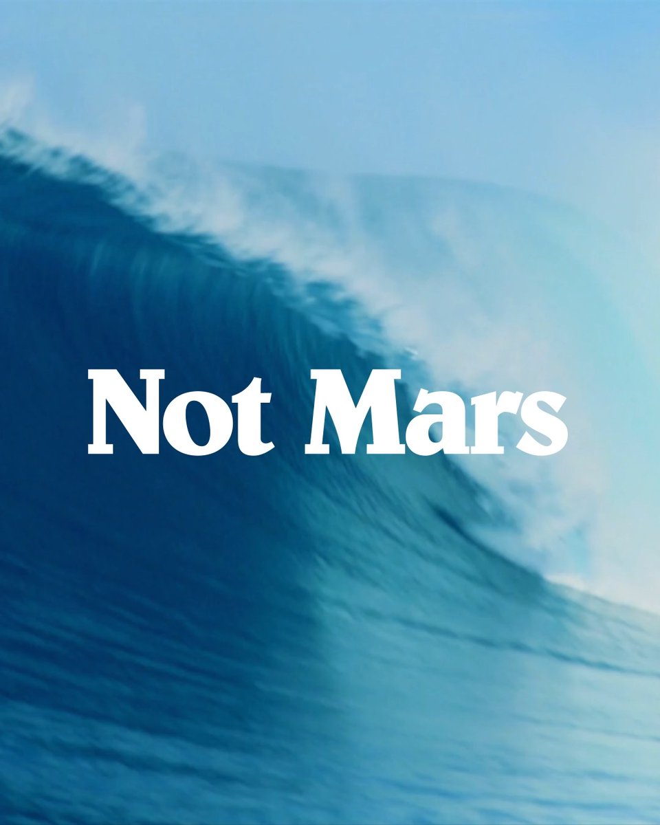 Forget Mars. Our best chance for thriving is right here on Earth. #Patagonia50th #NextIsEarth #NotMars
