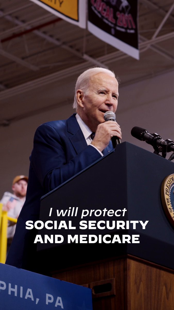 Let’s be clear about a key point in my budget. I will protect Social Security and Medicare without cutting a single penny in benefits.