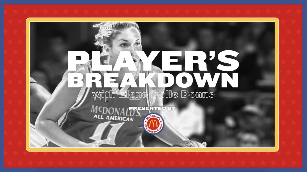 #ad These ladies get BUCKETS 🔥 Elena Delle Donne breaks down the next generation of female hoopers in the McDonald's All American Games Player's Breakdown w/ Elena Delle Donne presented by McDonald's All American Games