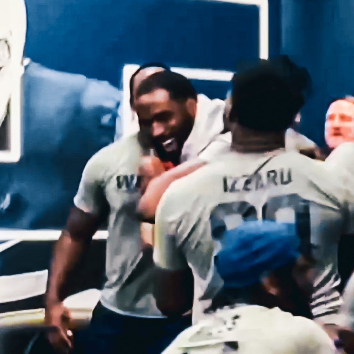 All love for our guy Deion Barnes 🤟 A special moment as @CoachJFranklin announces Deion Barnes as our defensive line coach. — #WeAre