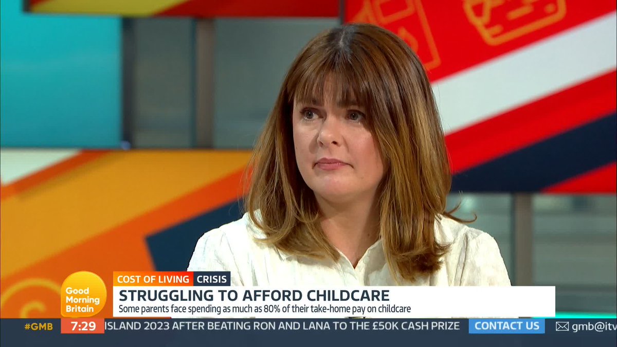 'Women are terminating wanted pregnancies because we have a dysfunctional childcare system.' 6 in 10 who have terminated a pregnancy say childcare costs influenced their decision. New data shows some parents face spending as much as 80% of their take-home pay on childcare.