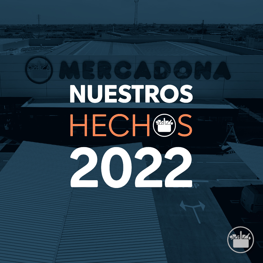 Los hechos #Mercadona2022 en inversión, empleo o contribución social👇🏻Estamos persiguiendo las bajadas de los precios de coste para⏬bajar los PVP’s⏬respetando máxima calidad y la sostenibilidad de toda la cadena. Trabajamos para generar riqueza y bienestar. Gracias💚