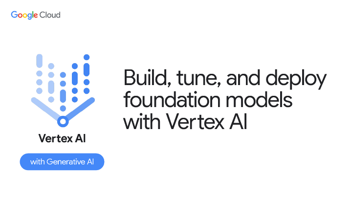 Announcing two new technologies to empower developers to build with #generativeAI at scale: ✅ Generative AI support in Vertex AI ✅ Generative AI App Builder Learn more here →