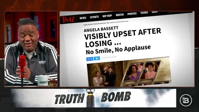 This is the emotional, entitled mentality of women and the matriarchal culture that America is buying into, and black Americans have swallowed whole. We feel like we’re owed something. And that type of mentality provokes and encourages bad behavior. #Oscars #AngelaBassett
