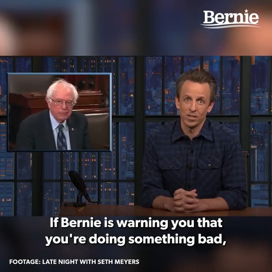 While I am sorry that I cannot be there to help Seth Meyers make better decisions, I can say that it is always a bad idea to trust Wall Street and the big banks to write their own rules and regulations.
