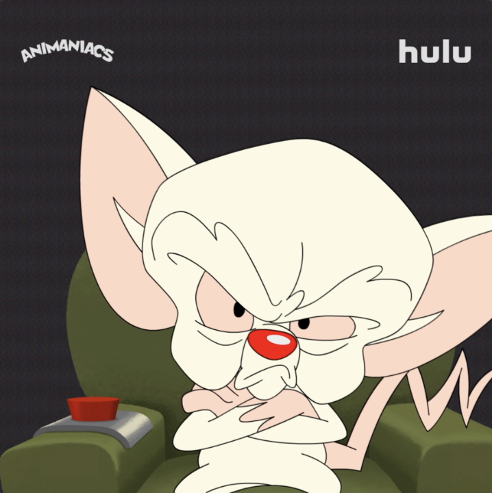 Was the suspense killing you? Brain’s got ONE. LAST. SCHEME: a MasterClass in world domination, as only he (and Pinky!) could teach it! Premieres March 17 on Hulu. #Animaniacs
