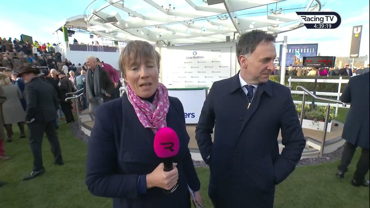 🗣 "She read the script!" I feel lucky and privileged to have trained Honeysuckle, Henry de Bromhead tells Lydia Hislop #CheltenhamFestival