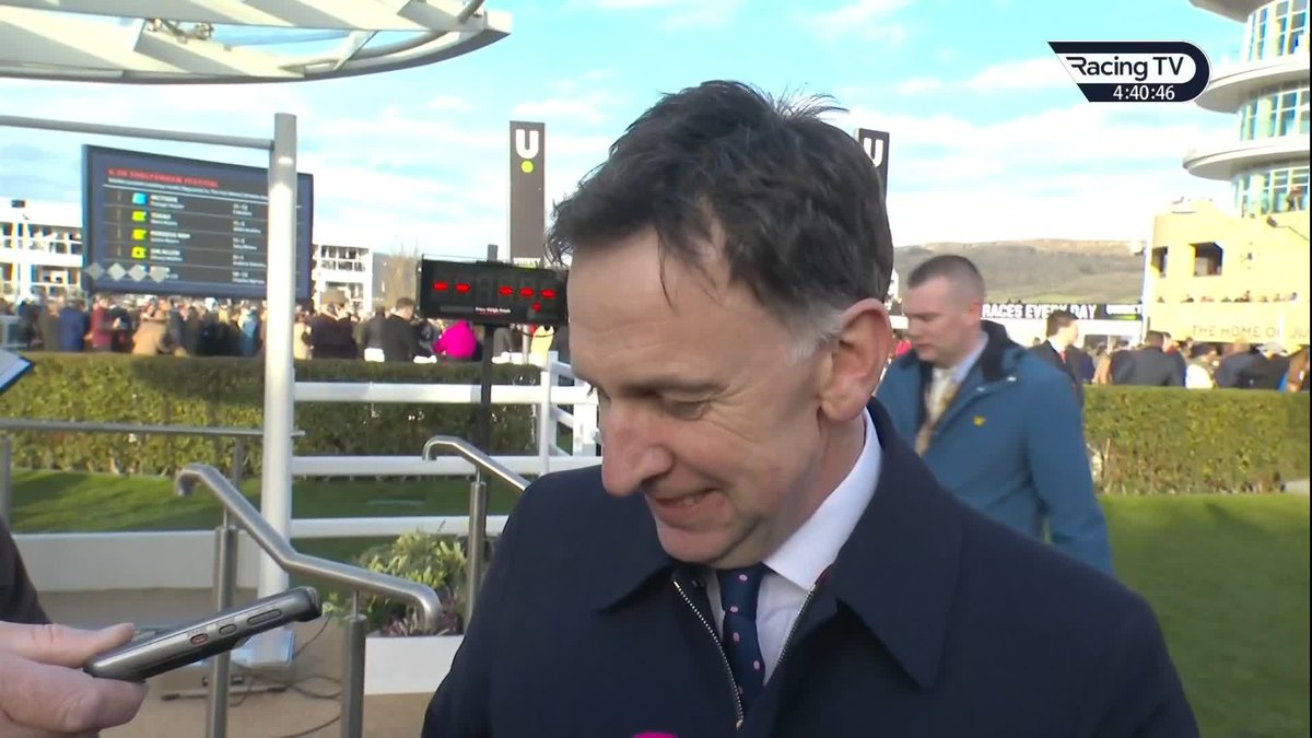 🗣 "It's been a really tough year. Just to finish with her like that is incredible." What a triumph with Honeysuckle, and one not short of meaning for Henry de Bromhead ❤️ #CheltnehamFestival