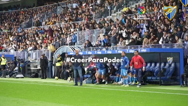 𝐂𝐑𝐄𝐄𝐑 𝐏𝐀𝐑𝐀 𝐏𝐎𝐃𝐄𝐑 💙 El equipo cree. 🤍 Pellicer cree. 💙 La Rosaleda cree. #CreerParaPoder