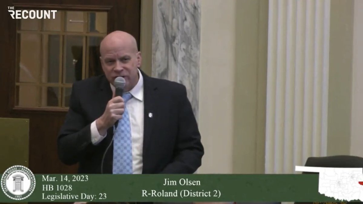 Oklahoma lawmakers have rejected a bill that would have banned corporal punishment for kids with disabilities in schools. Rep. Jim Olsen (R) cites Proverbs in rejecting the ban: “The rod and reproof give wisdom. But a child left to himself bringeth his mother to shame.”