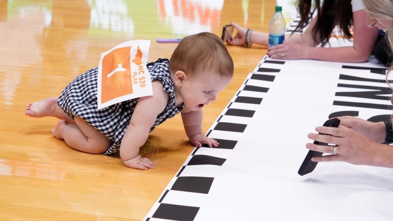 'Most intense baby race ever' is intensely cute